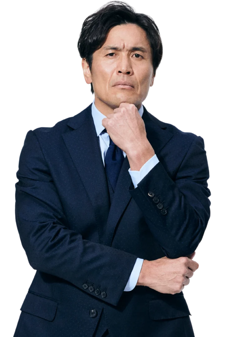 考える大畑大介